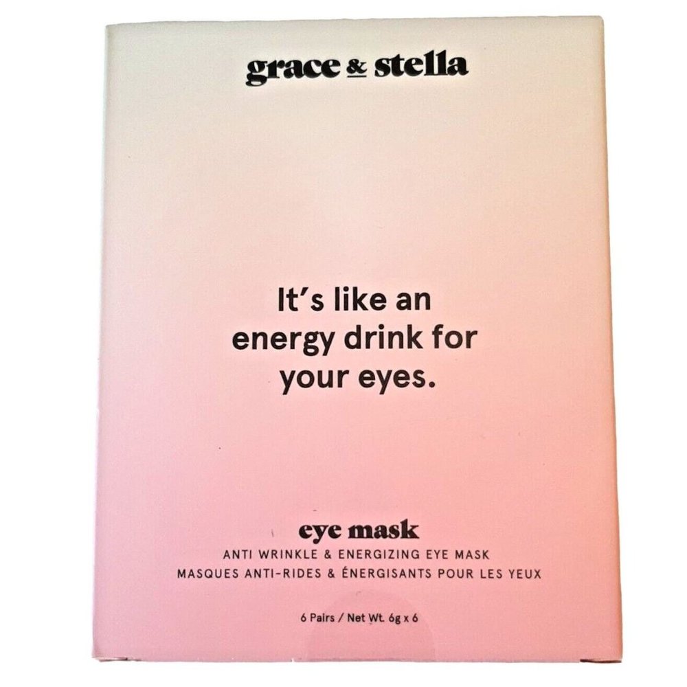 Eye mask Anti wrinkle & Energizing Eye Mask Grace and Stella 6 Pairs NEW